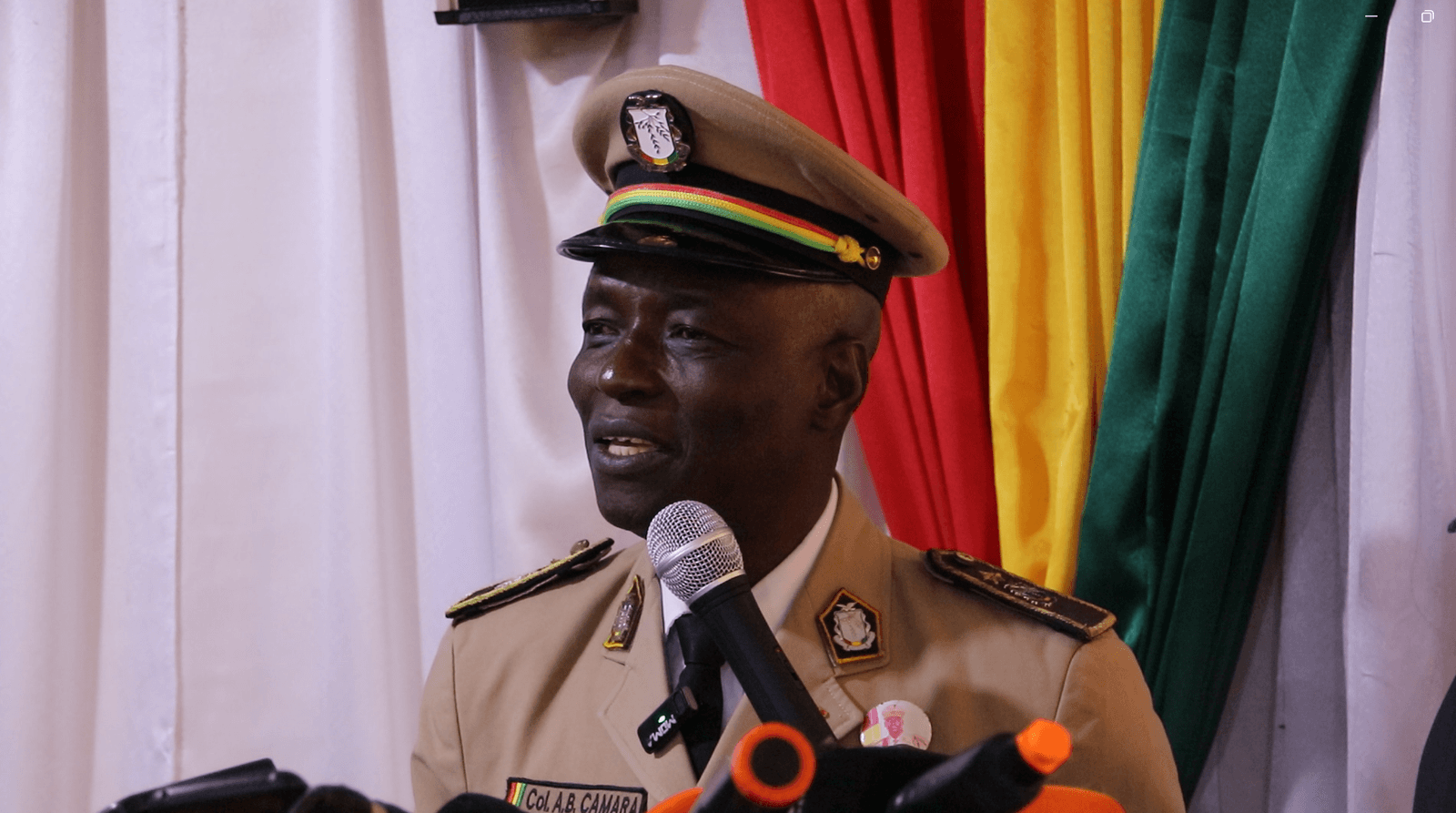 Passation de service à Kankan : le colonel Moussa Condé cède la place au colonel Aly Badra Camara