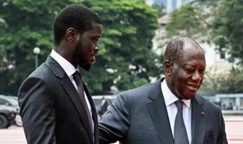 Côte d’Ivoire : Diomaye Faye attendu à Abidjan pour l’investiture d’Alassane Ouattara