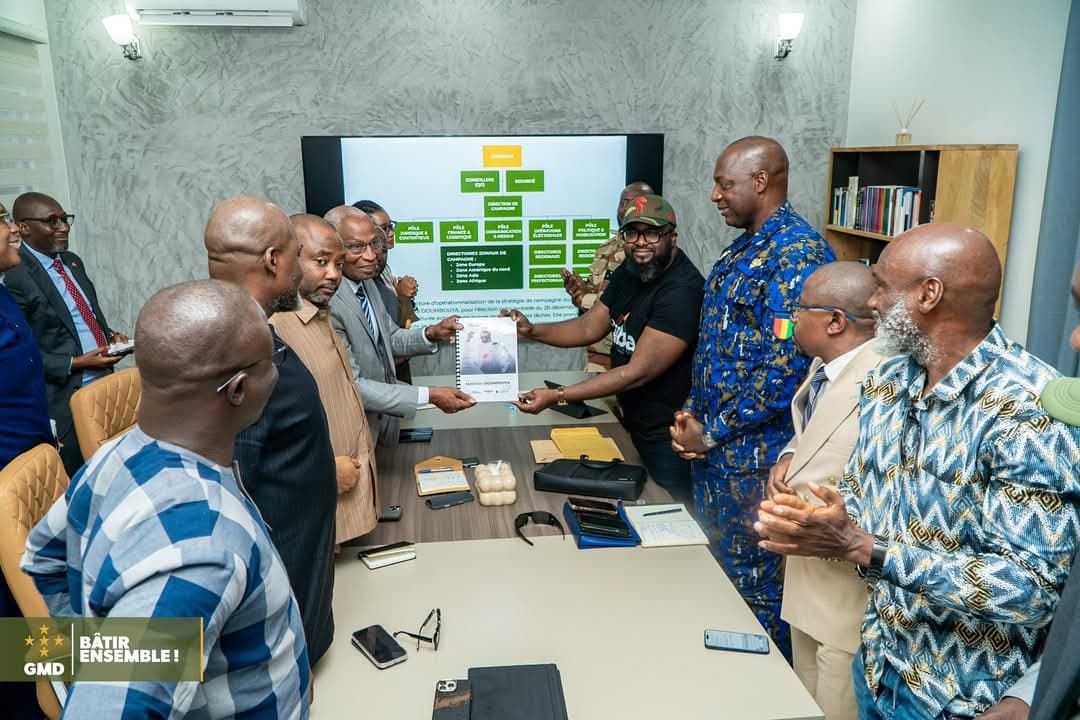 Guinée : la GMD dévoile la structure de campagne de Mamadi Doumbouya pour la présidentielle de 2025