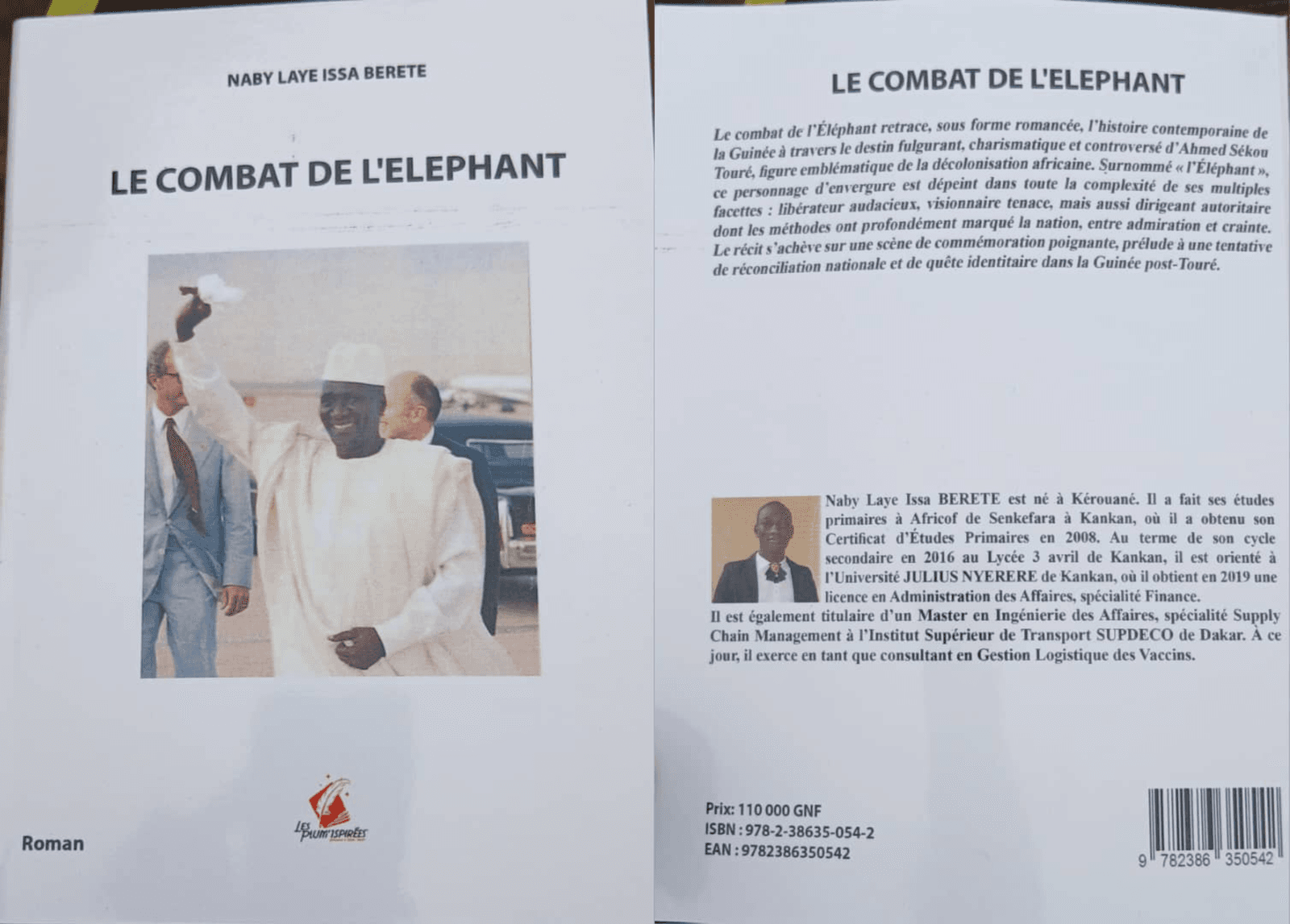 “Le Combat de l’Éléphant” : un roman de Naby Laye Issa Berete désormais disponible