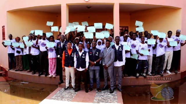Kankan : plus de 250 apprenants de Kamissa Service reçoivent leurs certificats en informatique