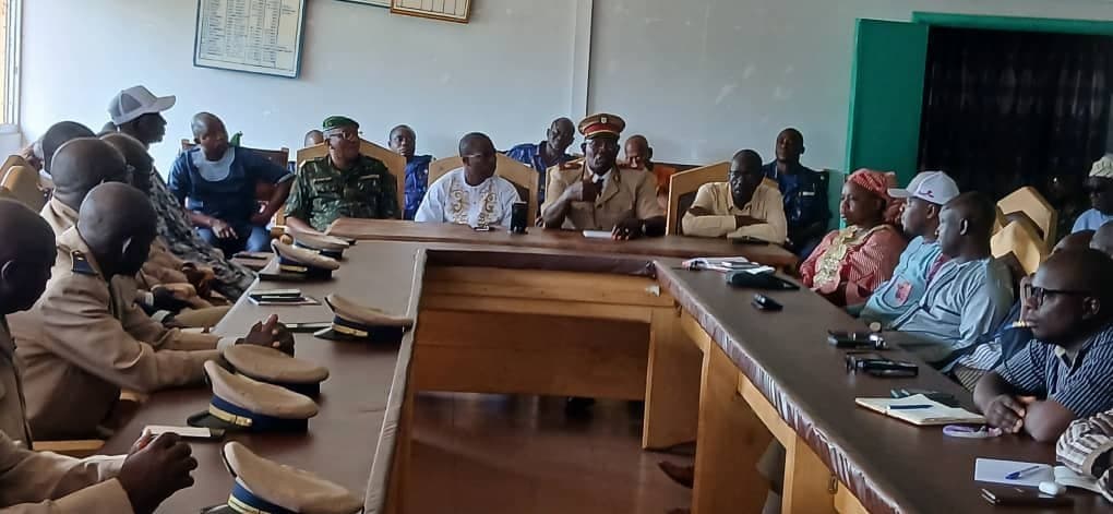 Guéckédou : les préparatifs des obsèques de l’ancien maire Anathin Siafa Kamano