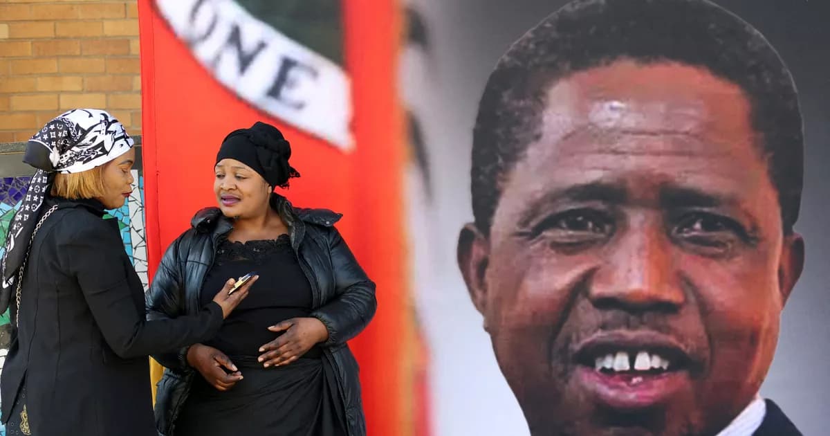 Zambie : la justice sud-africaine ordonne le rapatriement de la dépouille de l’ex-président Lungu